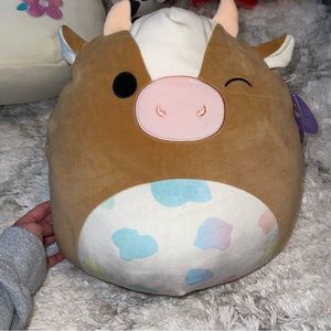 Griella Cow Squishmallow Size 12 inch.